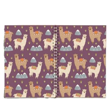 Paytak Moda PYTKDT0263 A5 Lama Tasarım Çizgisiz Spiralli Defter