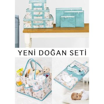 Pazar Kapısı Mavi Baby Alt Bakim Çantasi
