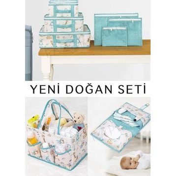 Pazar Kapısı Mavi Baby Alt Bakim Çantasi