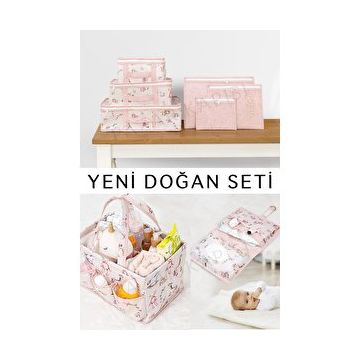 Pazar Kapısı Pembe Baby Alt Bakim Çantası