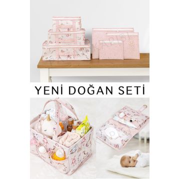 Pazar Kapısı Pembe Baby Alt Bakim Çantası