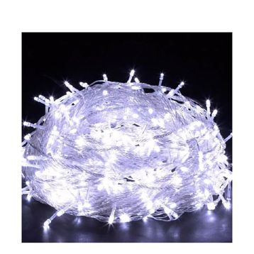 Pazarız 100 10 mt Beyaz Renk 100 Led Işık Yılbaşı Süslemesi