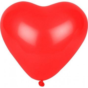 Pazarız 100 Adet Kalp Şeklinde Kalpli Balon