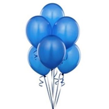 Pazarız 100 Adet Mavi Balon