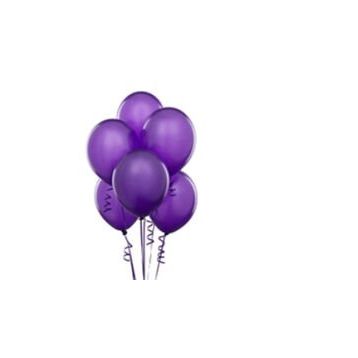 Pazarız 100 Adet Mor Balon