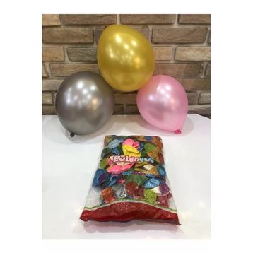 Pazarız 100 Adet Şimdi Parti Zamanı 12 inç 100 Adet Kapalı Ambalaj Balon
