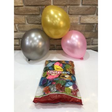 Pazarız 100 Adet Şimdi Parti Zamanı 12 inç 100 Adet Kapalı Ambalaj Balon
