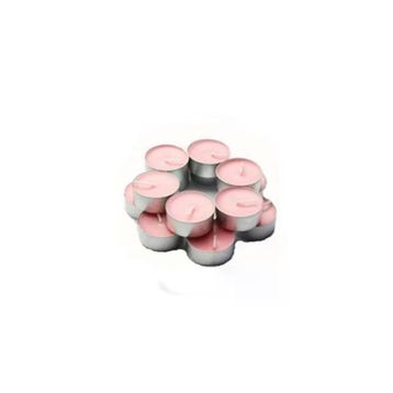 Pazariz 100lü Tealight Pembe Mum
