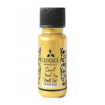 Pazarız 136 Rich Gold 50 ml Cadence Dora Simli Metalik Boya