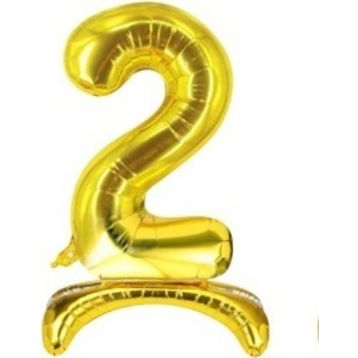 Pazarız 2 Rakamı Ayaklı Folyo Balon