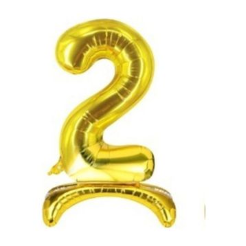 Pazarız 2 Rakamı Ayaklı Folyo Balon