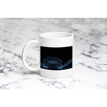 Pazarız 3D BMW Mavi Kupa
