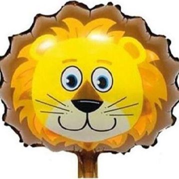 Pazarız 45 cm Doğum Günü Aslan Folyo Parti Balon