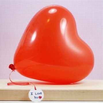 Pazarız 50 Adet Lateks Kalpli Balon