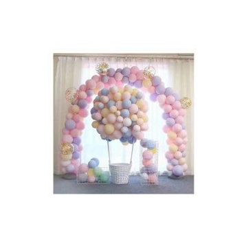 Pazarız 50 Adet Makaron Karışık Soft Renk Pastel Balon