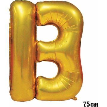 Pazarız 75 cm B Harfi Folyo Altın Balon