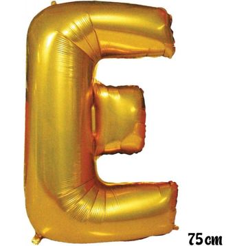 Pazarız 75 cm E Harfi Folyo Altın Balon