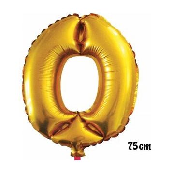 Pazarız 75 cm O Harfi Folyo Altın Balon