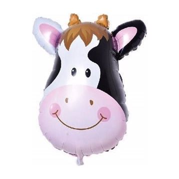 Pazarız Folyo Doğum Günü Parti 45 cm İnek Balon
