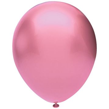 Pazarız Fuşya Metalik 10 Adet Balon