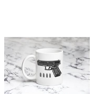Pazarız Glock Mermili Kupa Bardağı