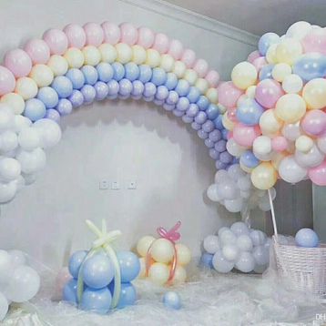 Pazarız Makaron Soft 25 Adet Balon