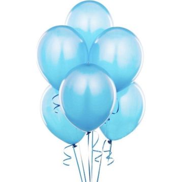Pazarız Mavi Metalik Balon