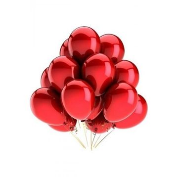 Pazarız Metalik Kırmızı 20'li Balon