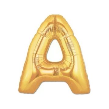 Pazarız Parti A Gold 102 cm Harf Folyo Balon