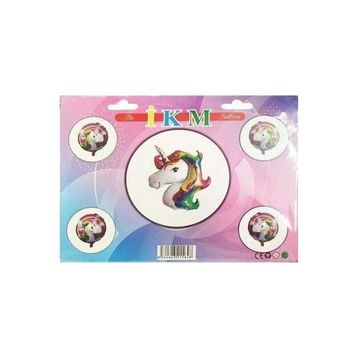 Pazarız Parti Feneri Unicorn Folyo Set 5 Adet Balon