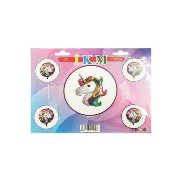 Pazarız Parti Feneri Unicorn Folyo Set 5 Adet Balon