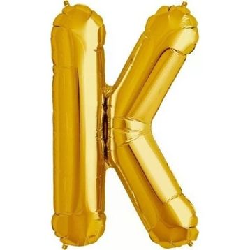Pazarız Parti K Gold 102 cm Harf Folyo Balon