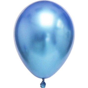 Pazarız Parti Krom Mavi 100 Adet Balon