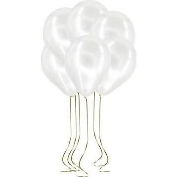 Pazarız Parti Metalik Beyaz 20'li Balon