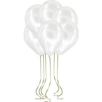 Pazarız Parti Metalik Beyaz 20'li Balon
