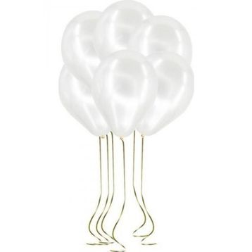 Pazarız Parti Metalik Beyaz 20'li Balon