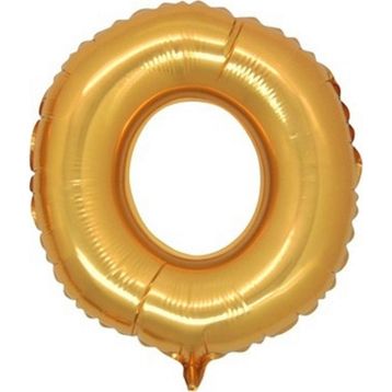 Pazarız Parti O Gold 102 cm Harf Folyo Balon