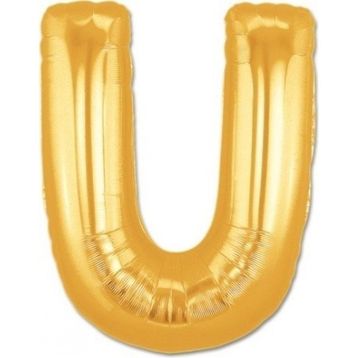 Pazarız Parti U Gold 102 cm Harf Folyo Balon