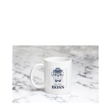 Pazarız Pug Boss Kupa Bardağı