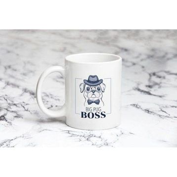 Pazarız Pug Boss Kupa Bardağı