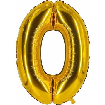 Pazarız Rakam Folyo Orta Boy 75 cm Gold 0 Balon