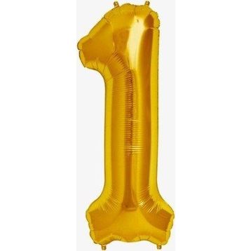 Pazarız Rakam Folyo Orta Boy 75 cm Gold 1 Balon
