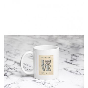 Pazarız Retro Love Kupa Bardağı