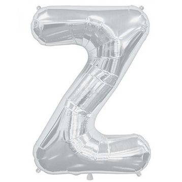 Pazarız S Gümüş Küçük 35 cm Harf Folyo Balon