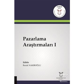 Pazarlama Araştırmaları - Burak Nakiboğlu
