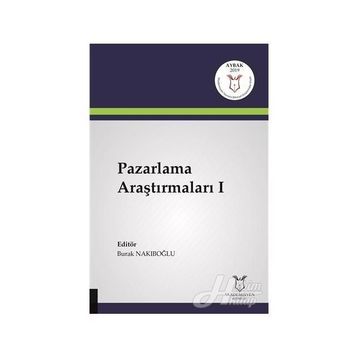 Pazarlama Araştırmaları - Burak Nakiboğlu