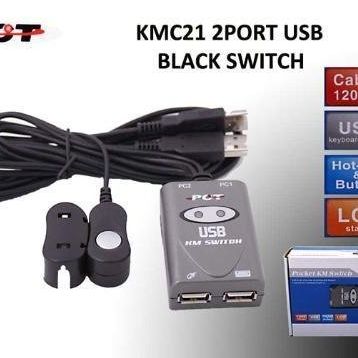 PCT KMC21 2 Port USB Switch