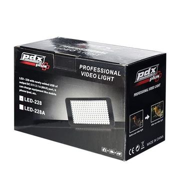 PDX LED-228 Profesyonel Video Kamera Işığı
