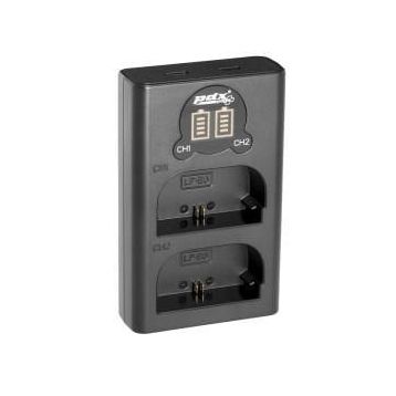 PDX LP-E6 Canon 2'li USB Şarj Cihazı