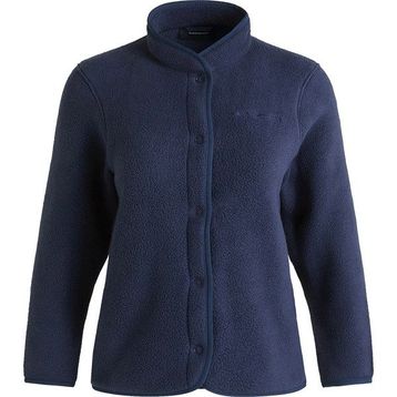 Peak Performance G78131100 W Fleece Snap Cardigan Mavi Kadın Outdoor Polar